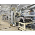 Disposable medical pads production line